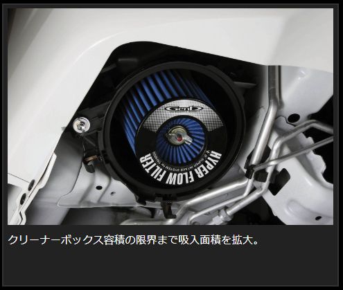 Genb ハイパーフローフィルター トヨタ ハイエース TRH200系 〜2010/07 EAF01H
