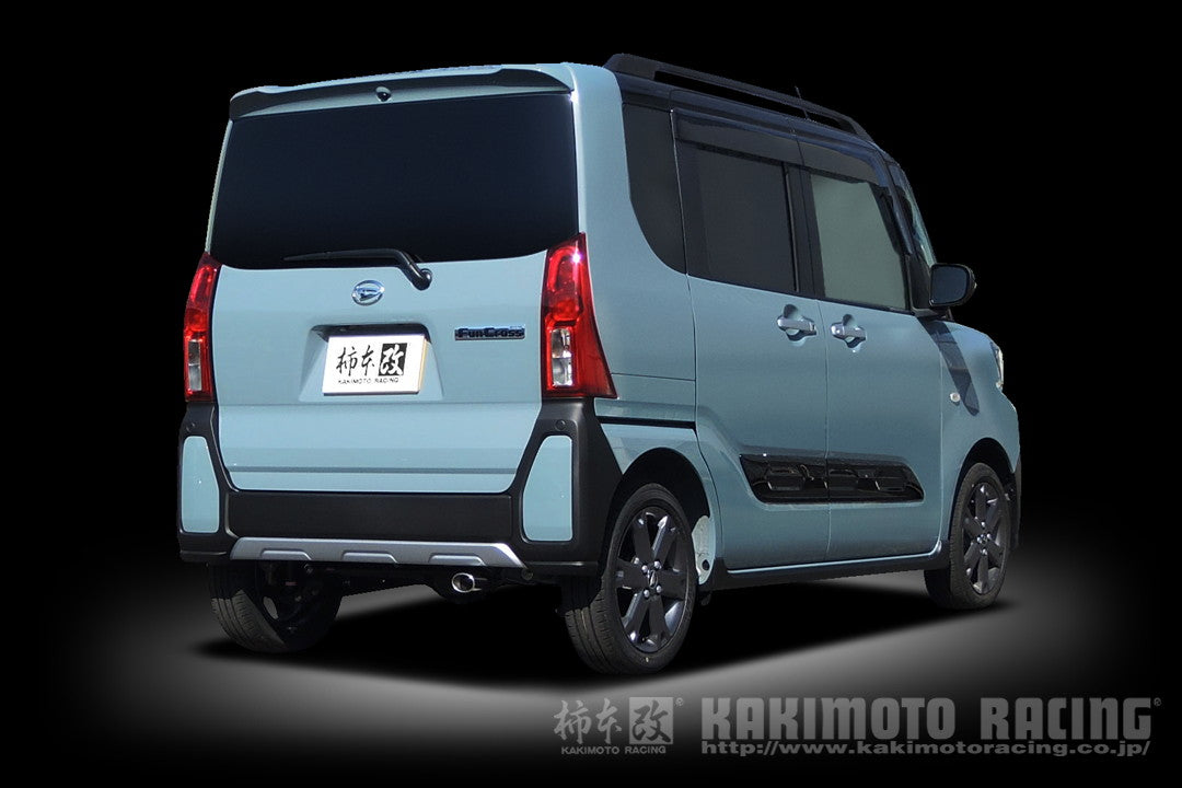 柿本改 KRnoble Ellisse クリスタルAB タントカスタム 5BA-LA660S 2019/7〜 【D52326B】 マフラー カキモト カキモト KRノーブルエリッセ クリスタルAB