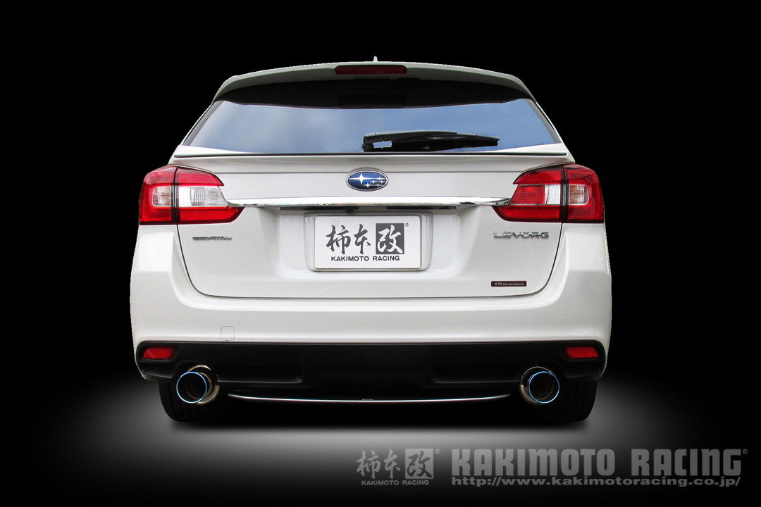 柿本改 Regu.06 & R Dualセンター付 レヴォーグ DBA-VMG 2014/6〜2020/10 【B22353W】 マフラー カキモト カキモト レグ06 & R デュアルセンター付