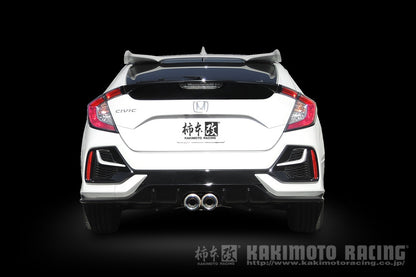 柿本改 Regu.06 & R シビック DBA 6BA-FK7 2017/9〜2021/6 【H223118】 マフラー カキモト カキモト レグ06 & R