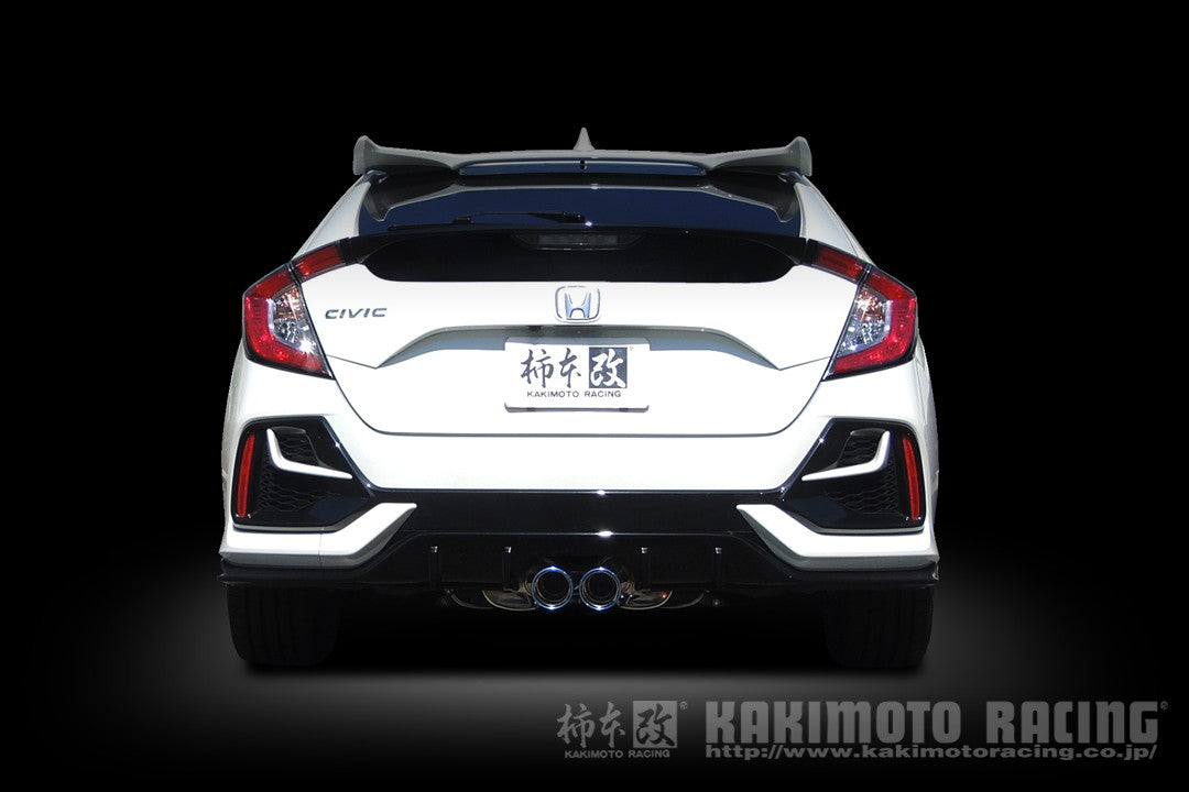 柿本改 Class KR シビック DBA 6BA-FK7 2017/9〜2021/6 【H713118】 マフラー カキモト カキモト クラスKR