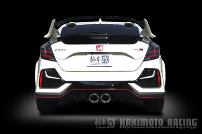 柿本改 Regu.06 & R シビックタイプR DBA 6BA-FK8 2017/12〜2021/6 【H223119】 マフラー カキモト カキモト レグ06 & R