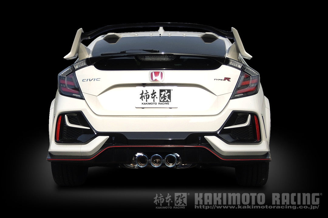 柿本改 Class KR シビックタイプR DBA 6BA-FK8 2017/12〜2021/6 【H713119】 マフラー カキモト カキモト クラスKR
