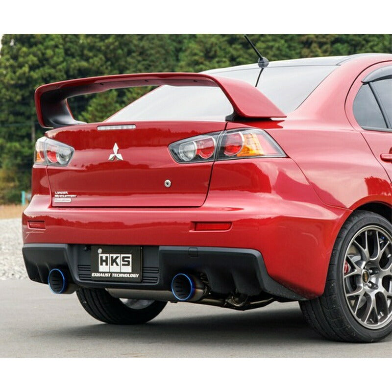 HKS Super Turbo Muffler ランサーエボリューションX CZ4A 07/10-15/09 【31029-AM004】 マフラー Super Turbo Muffler エッチケーエス スーパーターボマフラー