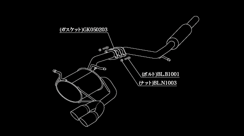 柿本改 einsatz s-622 VOLKSWAGEN ルポ GH-6EAVY 2003/05〜2006/04 W633009C