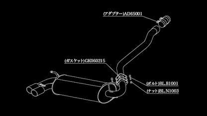 柿本改 einsatz s-622 BMW 1シリーズ(F20) DBA-1A16 2011/09〜2015/05 E6G3007C
