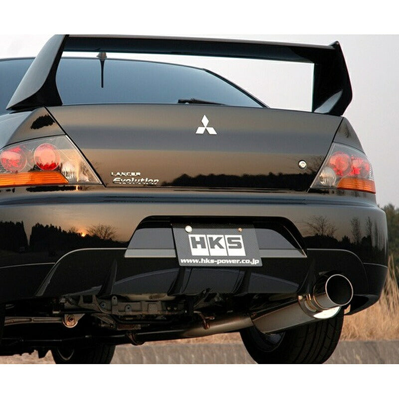 HKS silent Hi-Power ランサーエボリューションワゴン CT9W 05/09-07/09 【31019-AM008】 マフラー silent Hi-Power エッチケーエス サイレントハイパワー