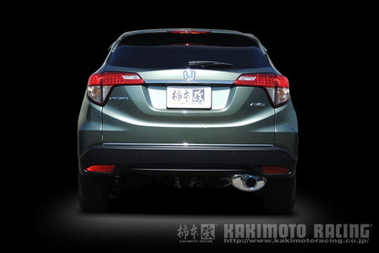 柿本改 Class KR ヴェゼル ハイブリッド DAA-RU4 2013/12〜2020/9 【H71397】 マフラー カキモト カキモト クラスKR