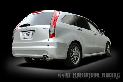 柿本改 hyper GTbox Rev. ストリーム DBA-RN7 2006/7〜2010/3 【H41375】 マフラー カキモト カキモト ハイパーGTボックス レブ