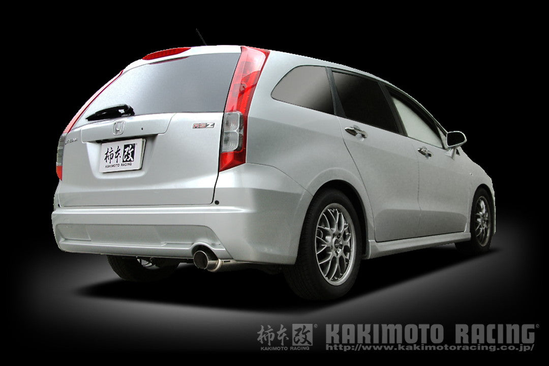 柿本改 hyper GTbox Rev. ストリーム DBA-RN9 2006/7〜2010/3 【H41375】 マフラー カキモト カキモト ハイパーGTボックス レブ