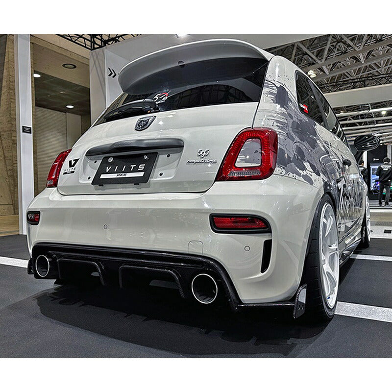 HKS VIITS EXHAUST アバルト 595 31214T 17/02- 【VIITS-EX002】 マフラー VIITS EXHAUST エッチケーエス ヴィーツエキゾースト