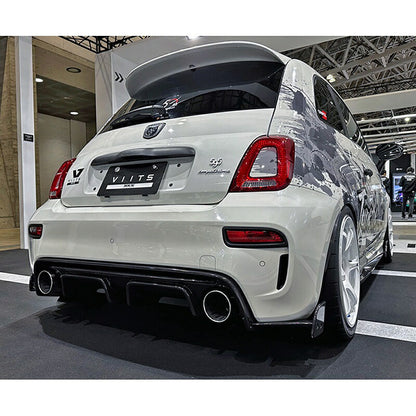 HKS VIITS EXHAUST アバルト 595 31214T 17/02- 【VIITS-EX002】 マフラー VIITS EXHAUST エッチケーエス ヴィーツエキゾースト