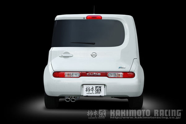 キューブ Z12 マフラー 柿本改 KRノーブルエリッセ ブラックダイヤ