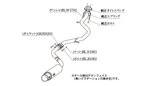 柿本改 GTbox 06&S プリウス DAA-ZVW51 2015/12〜2018/12 【T443143】 マフラー カキモト カキモト GTボックス 06&S