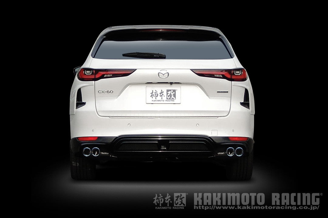 柿本改 Class KR AutoExeマフラーガーニッシュ装着車用 CX-60 3DA-KH3P 2022/12〜2026/3 【Z71350】 マフラー カキモト カキモト クラスKR AutoExeマフラーガーニッシュ装着車用