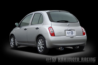 柿本改 GTbox 06&S マーチ UA CBA DBA-AK12 '05 8_M C後 2005/8〜2007/6 【N42360】 マフラー カキモト カキモト GTボックス 06&S