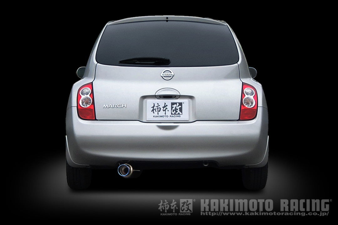 柿本改 GTbox 06&S マーチ UA CBA DBA-AK12 '05 8_M C後 2005/8〜2007/6 【N42360】 マフラー カキモト カキモト GTボックス 06&S