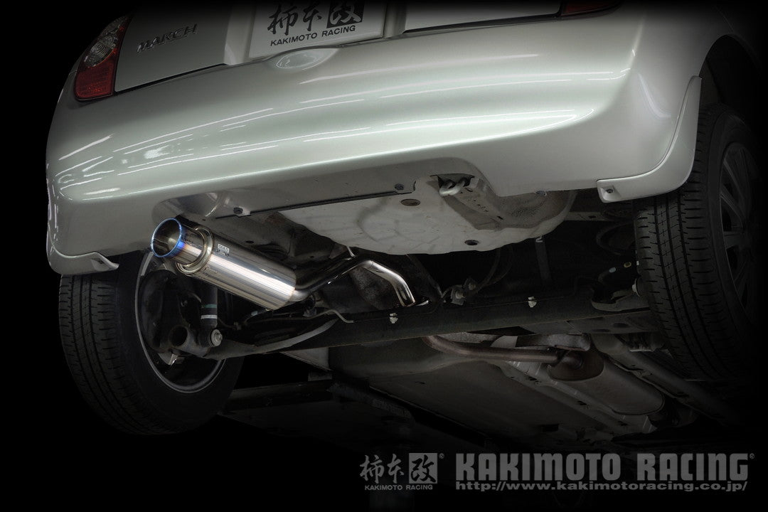 柿本改 GTbox 06&S マーチ UA CBA DBA-AK12 '05 8_M C後 2005/8〜2007/6 【N42360】 マフラー カキモト カキモト GTボックス 06&S