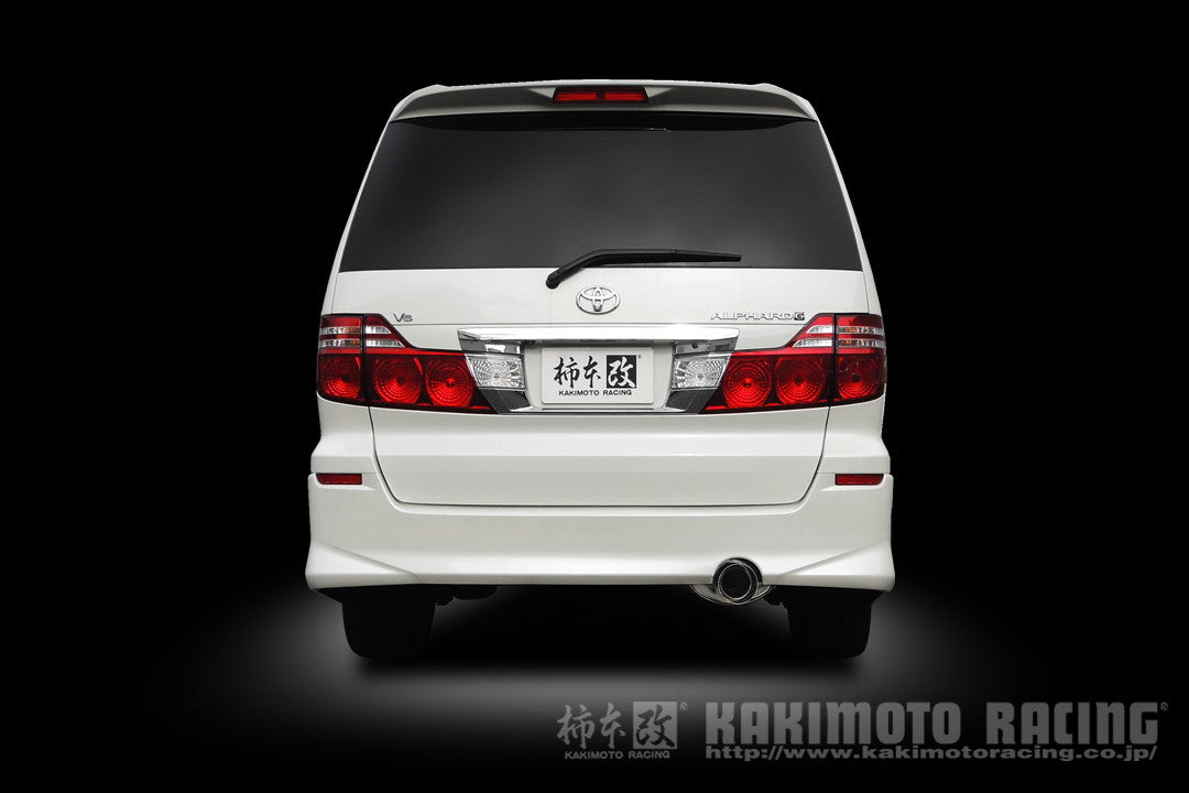 柿本改 Kakimoto.R アルファード (エアロバンパーグレード) UA CBA DBA-ANH10W 2002/5〜2008/5 【TS364R】 マフラー カキモト カキモト カキモトR