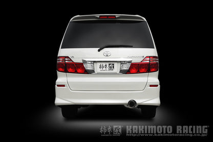 柿本改 Kakimoto.R アルファード (エアロバンパーグレード) UA CBA DBA-ANH10W 2002/5〜2008/5 【TS364R】 マフラー カキモト カキモト カキモトR