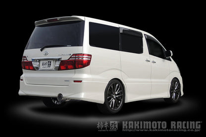 柿本改 Kakimoto.R アルファード (エアロバンパーグレード) UA CBA DBA-ANH15W 2002/5〜2008/5 【TS364R】 マフラー カキモト カキモト カキモトR
