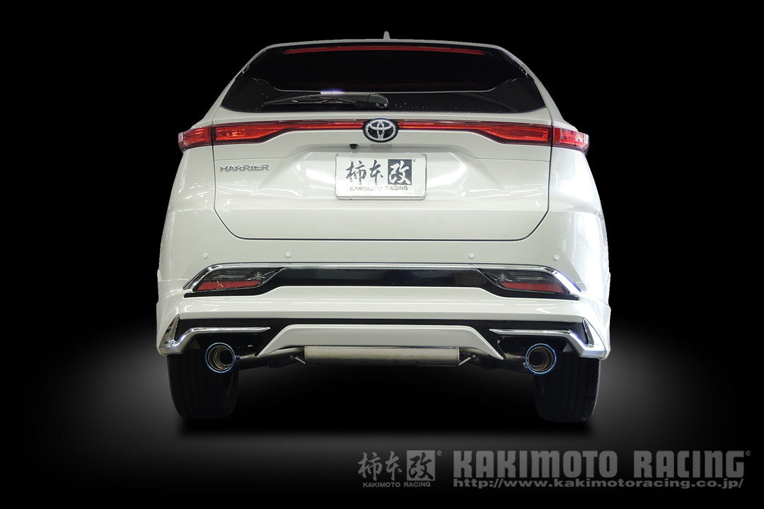 柿本改 Class KR ステンレステール ハリアー 6BA-MXUA80 2020/6〜2025/6 【T713167P】 マフラー カキモト カキモト クラスKR ステンレステール
