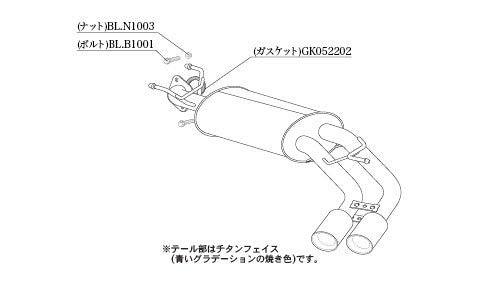 柿本改 Class KR インプレッサ 5AA-GUE 2023/4〜 【B71365】 マフラー カキモト カキモト クラスKR