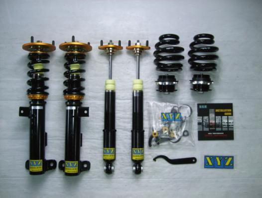 XYZ RSタイプ車高調 BMW 3シリーズ E36 E-CB20/E-BF20/E-CB25/E-CD28 1991〜1999 RS-BM16