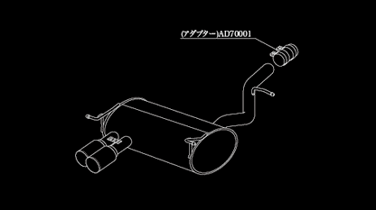 柿本改 einsatz s-622 BMW X1(E84) DBA-VL20 2012/09〜 E6C3011C