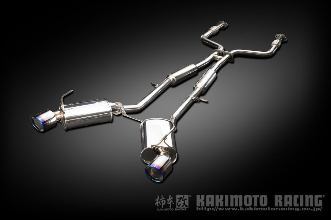 柿本改 Class KR センター付 フェアレディZ 5BA-RZ34 2022/8〜 【N713123W】 マフラー カキモト カキモト クラスKR センター付