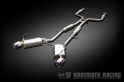 柿本改 Class KR センター付 フェアレディZ 3BA-RZ34 2022/8〜 【N713123W】 マフラー カキモト カキモト クラスKR センター付