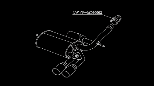 柿本改 einsatz s-622 BMW MINI ミニ(F55) DBA-XS20 2014/10〜 E6G3020C