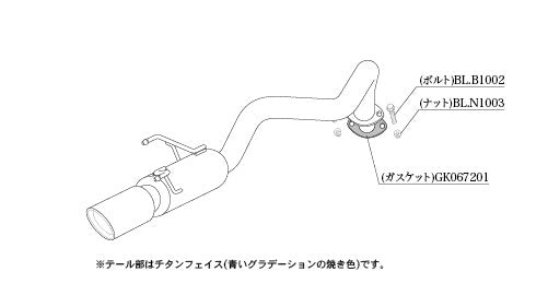 柿本改 Class KR ランドクルーザー250 3BA-TRJ250W 2024/4〜 【T713192】 マフラー カキモト カキモト クラスKR
