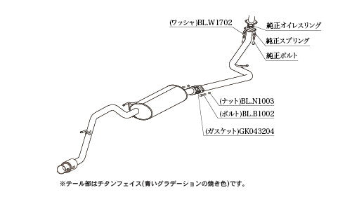 柿本改 GTbox 06&S N-BOXカスタム 6BA-JF5 2023/10〜2026/7 【H443148】 マフラー カキモト カキモト GTボックス 06&S