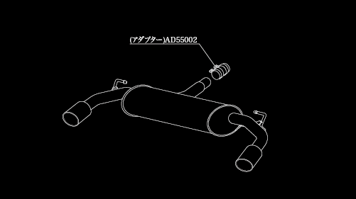 柿本改 einsatz s-622 BMW MINI ミニクロスオーバー(R60) DBA-ZC16 2011/01〜2017/02 E6F3015C