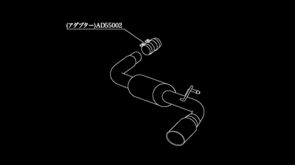柿本改 einsatz s-622 BMW MINI ミニクロスオーバー(R60) LDA-XD20A 2014/09〜2017/02 E6E3017B