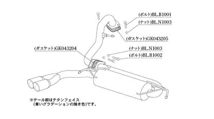 柿本改 Class KR オーラ NISMO 6AA-FSNE13 2024/7〜 【N713124】 マフラー カキモト カキモト クラスKR