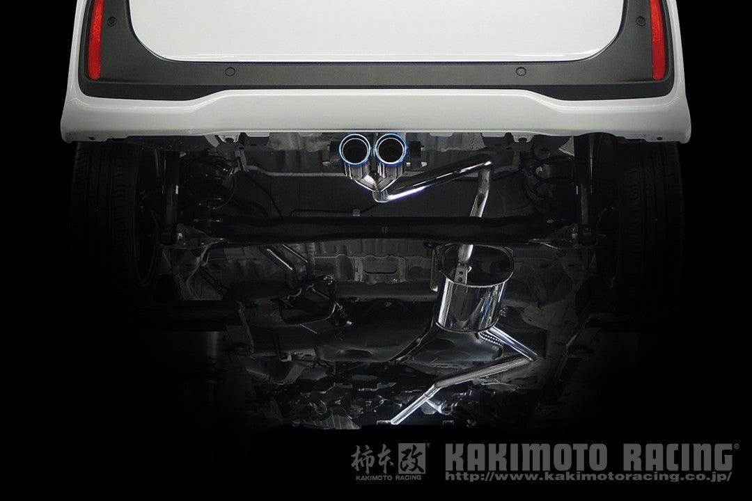 柿本改 Class KR センター出し N-BOXカスタム 6BA-JF5 2023/10〜2026/7 【H713148】 マフラー カキモト カキモト クラスKR センター出し