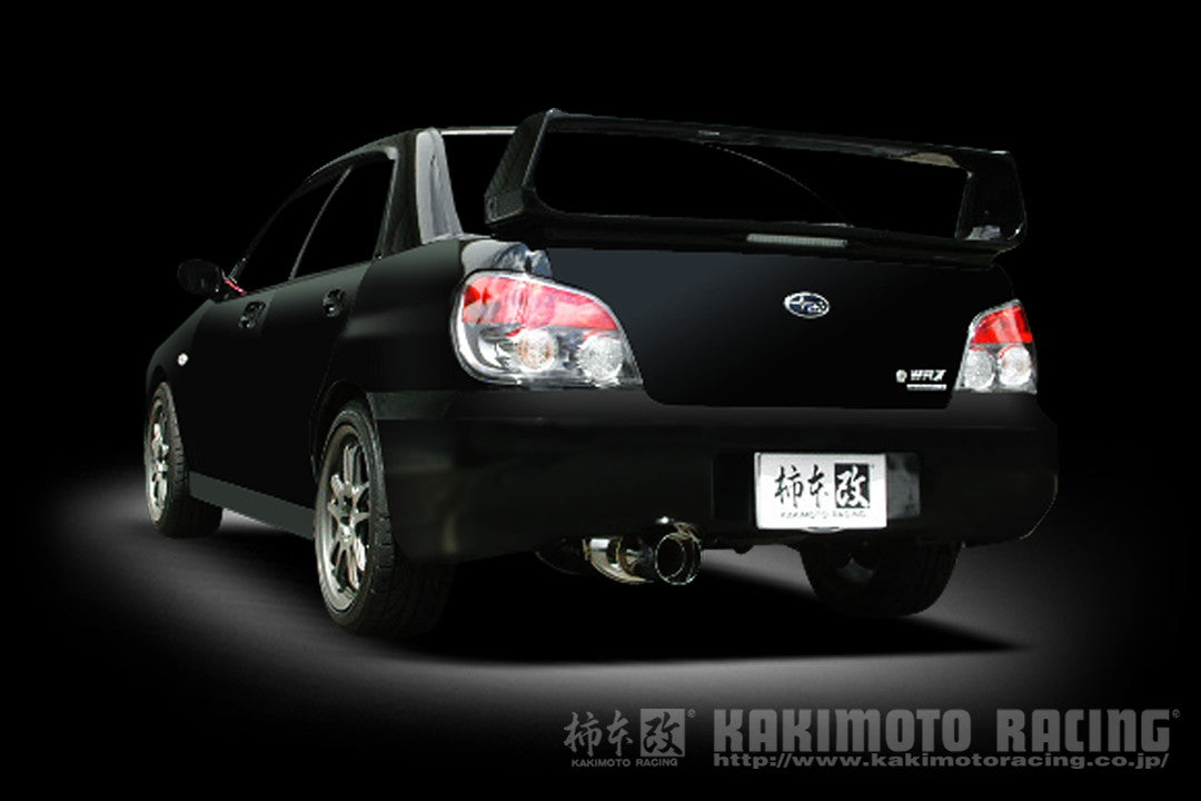 柿本改 Kakimoto.R インプレッサスポーツワゴン TA-GGA C D E F G型 2002/11〜2007/6 【BS316】 マフラー カキモト カキモト カキモトR