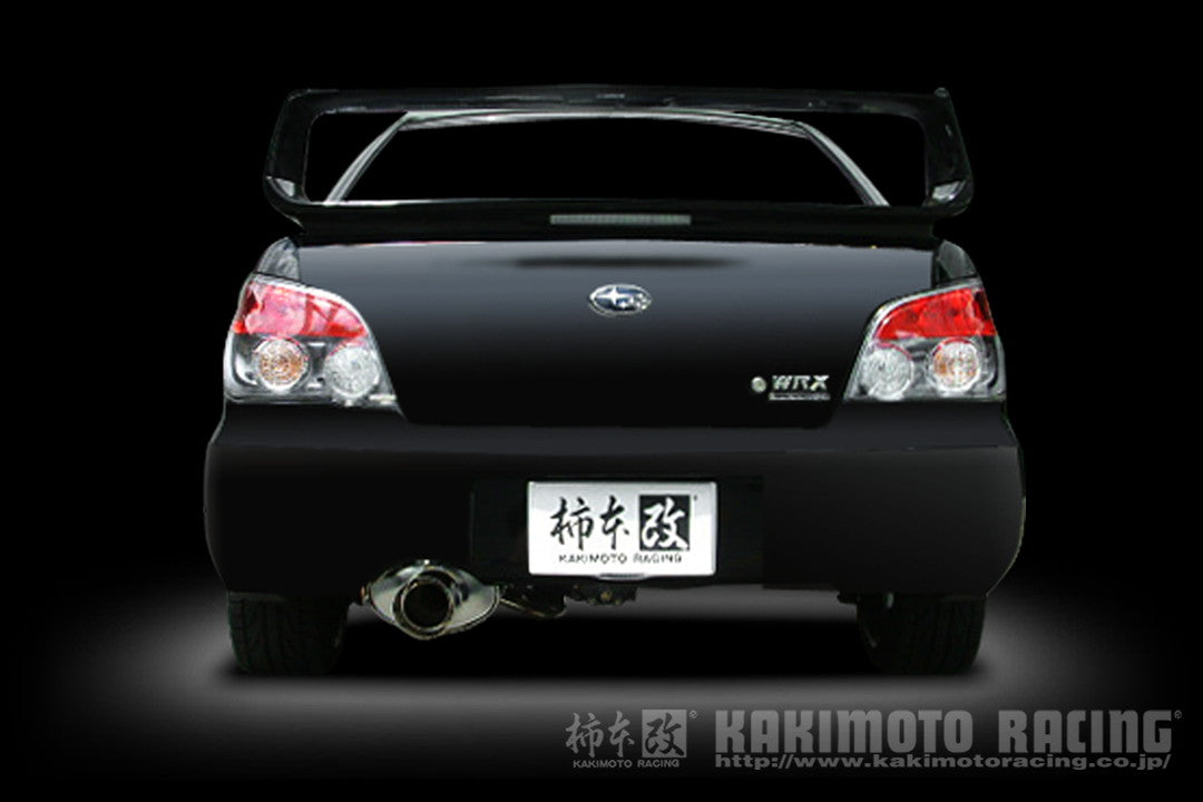 柿本改 Kakimoto.R インプレッサスポーツワゴン TA-GGA C D E F G型 2002/11〜2007/6 【BS316】 マフラー カキモト カキモト カキモトR