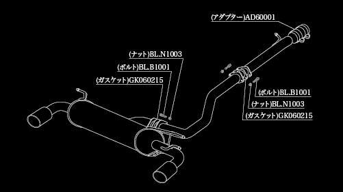 柿本改 einsatz s-622 LAND ROVER レンジローバー イヴォーグ CBA-LV2A 2013/11〜 R6F3003C