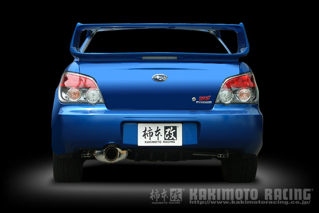 柿本改 Kakimoto.R インプレッサ GH-GDB E F G型 2004/6〜2007/6 【BS317】 マフラー カキモト カキモト カキモトR