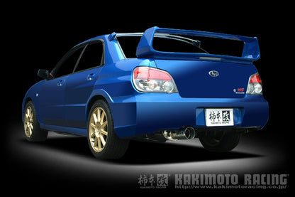 柿本改 Kakimoto.R インプレッサ GH-GDB E F G型 2004/6〜2007/6 【BS317】 マフラー カキモト カキモト カキモトR