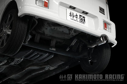 柿本改 hyper GTbox Rev. ムーヴ GF LA-L910S 1998/10〜2002/10 【D41303】 マフラー カキモト カキモト ハイパーGTボックス レブ