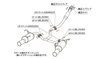 柿本改 Regu.06 & R Singleセンター付 フォレスター 3BA-SL5 2025/4〜 【B22368S】 マフラー カキモト カキモト レグ06 & R シングルセンター付