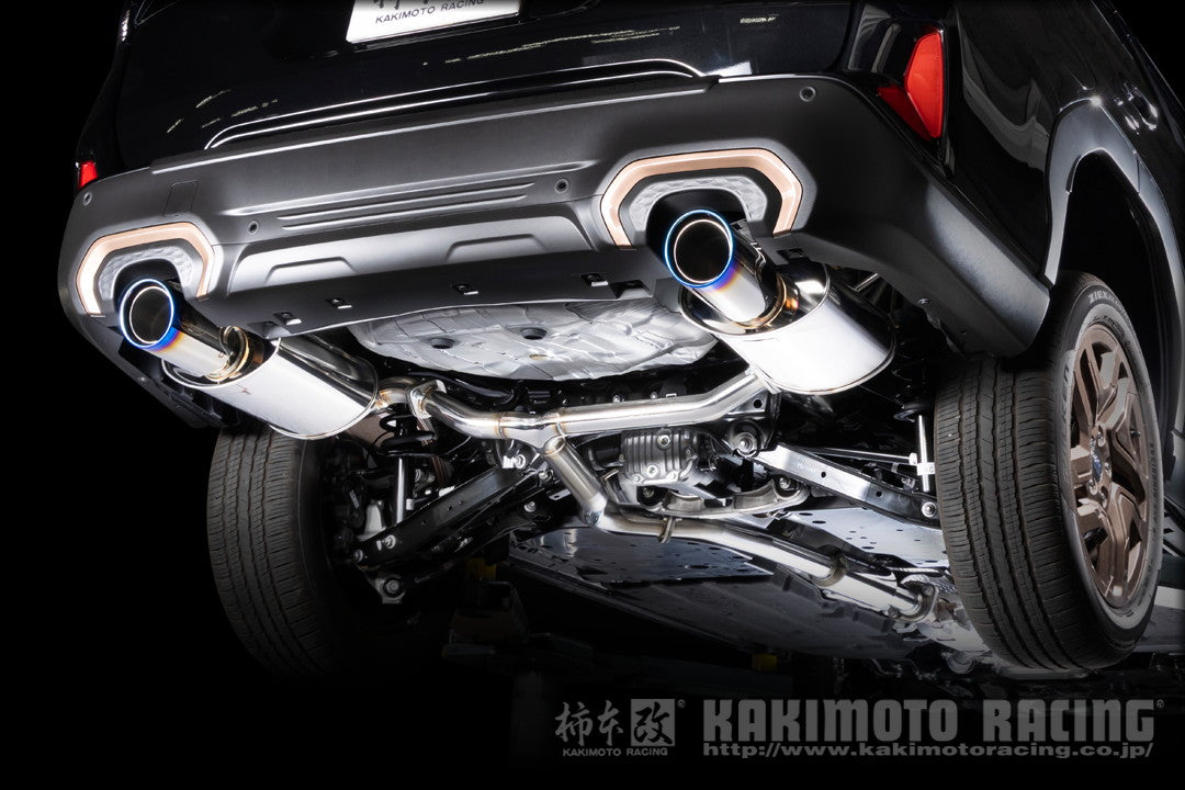 柿本改 Class KR Singleセンター付 フォレスター 3BA-SL5 2025/4〜 【B71368S】 マフラー カキモト カキモト クラスKR シングルセンター付