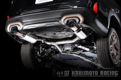 柿本改 Regu.06 & R Singleセンター付 フォレスター 3BA-SL5 2025/4〜 【B22368S】 マフラー カキモト カキモト レグ06 & R シングルセンター付