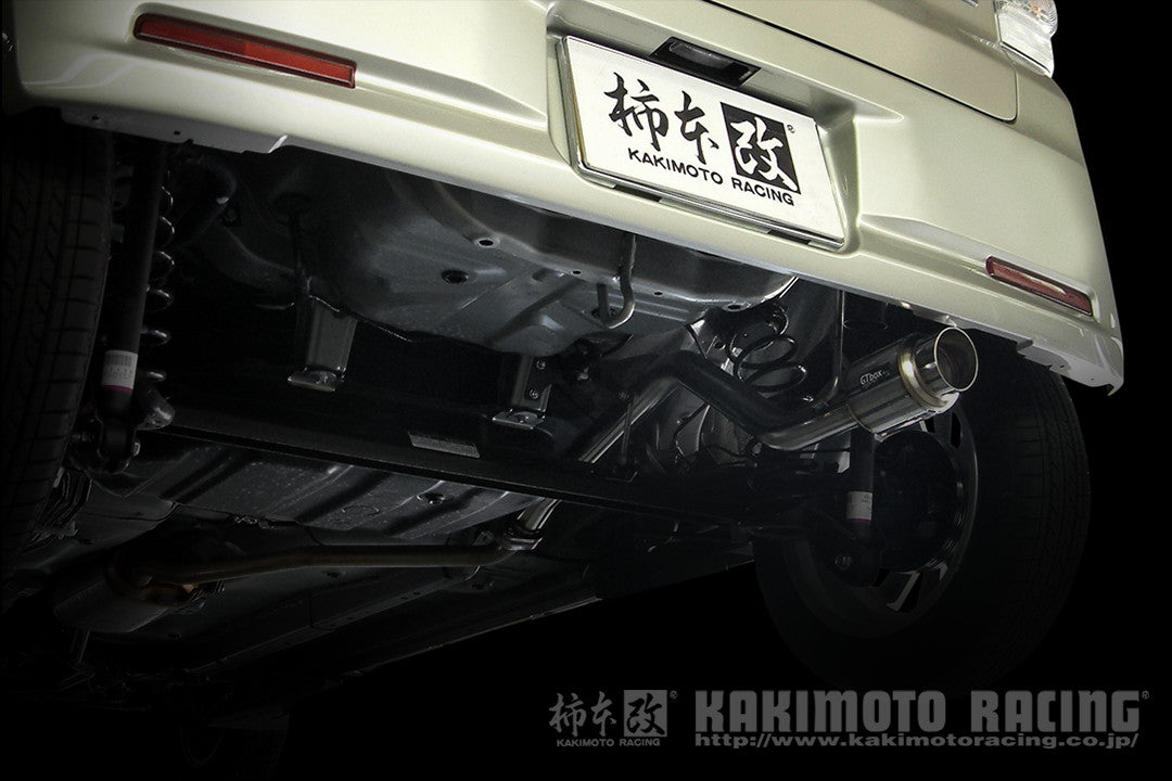柿本改 hyper GTbox Rev. タントカスタム DBA-L375S 2007/12〜2010/3 【D41310】 マフラー カキモト カキモト ハイパーGTボックス レブ
