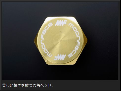 Genb 軽量フィラーボルト タイプDIFF ゴールド トヨタ ハイエース TRH200/KDH200系 EFB04GS