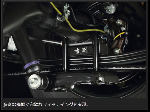 Genb ハイトダウンブロックキット 2.0インチ/-50ミリ トヨタ ハイエース TRH200/KDH200/GDH200系 SDB20H